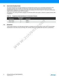 ATTINY87-A15XZ Datasheet Page 4
