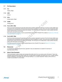 ATTINY87-A15XZ Datasheet Page 7