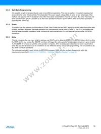 ATTINY87-A15XZ Datasheet Page 19