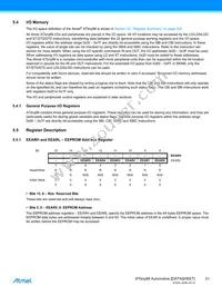 ATTINY88-15MZ Datasheet Page 21