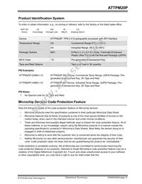 ATTPM20P-H3MA1-10-B Datasheet Page 19