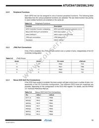 ATUC256L4U-D3HES Datasheet Page 13