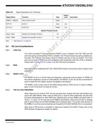 ATUC256L4U-D3HES Datasheet Page 18