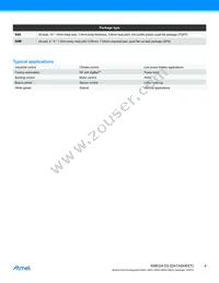 ATXMEGA128D3-ANR Datasheet Page 4