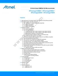 ATXMEGA128D4-M7 Datasheet Cover