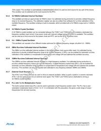 ATXMEGA128D4-M7 Datasheet Page 21