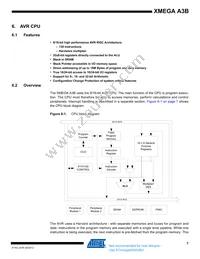 ATXMEGA256A3B-AUR Datasheet Page 7