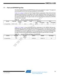 ATXMEGA256A3B-AUR Datasheet Page 13
