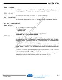 ATXMEGA256A3B-AUR Datasheet Page 23