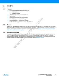 ATXMEGA64D3-15AT1 Datasheet Page 7