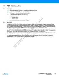 ATXMEGA64D3-15AT1 Datasheet Page 23