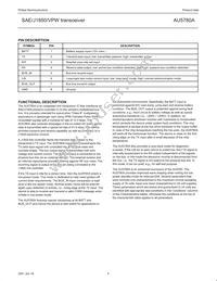 AU5780AD Datasheet Page 4