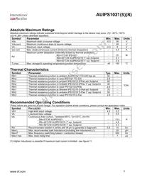 AUIPS1021S Datasheet Page 3