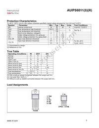 AUIPS6011S Datasheet Page 5