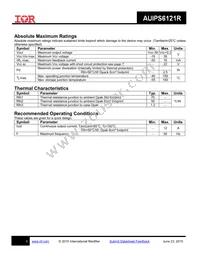 AUIPS6121R Datasheet Page 3