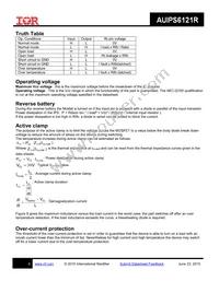 AUIPS6121R Datasheet Page 6