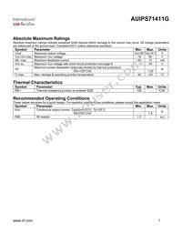 AUIPS71411GTR Datasheet Page 3