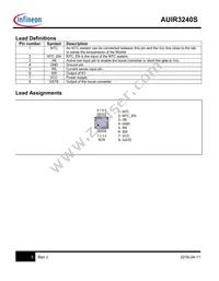 AUIR3240S Datasheet Page 5