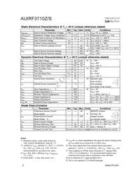 AUIRF3710Z Datasheet Page 2