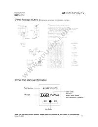 AUIRF3710Z Datasheet Page 11