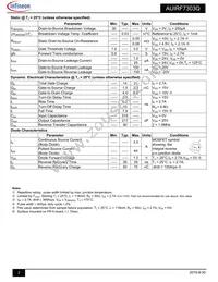 AUIRF7303Q Datasheet Page 2