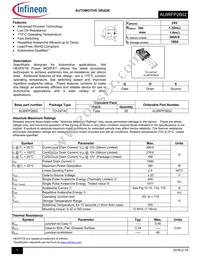 AUIRFP2602 Datasheet Cover