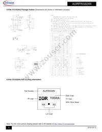 AUIRFR024NTRL Datasheet Page 8