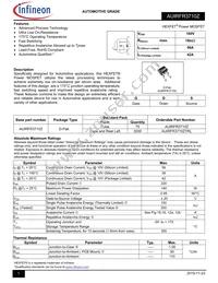 AUIRFR3710Z Datasheet Cover