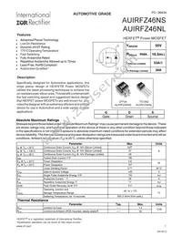 AUIRFZ46NL Datasheet Cover