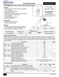 AUIRGP35B60PD-E Datasheet Cover