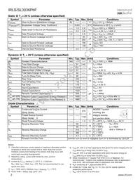 AUIRLSL3036 Datasheet Page 2