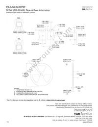 AUIRLSL3036 Datasheet Page 10