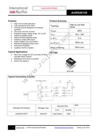 AUIRS2012STR Datasheet Cover