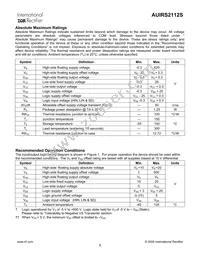 AUIRS2112S Datasheet Page 5