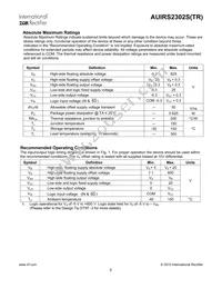 AUIRS2302S Datasheet Page 5