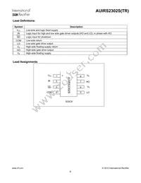 AUIRS2302S Datasheet Page 9