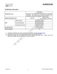 AUIRS2334S Datasheet Page 5