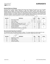 AUIRS44261S Datasheet Page 5