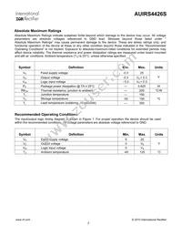 AUIRS4426S Datasheet Page 5