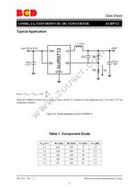 AUR9713AGH Datasheet Page 12