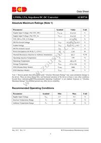 AUR9718AGD Datasheet Page 4