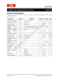 AUR9718AGD Datasheet Page 5