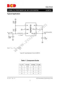 AUR9719AGD Datasheet Page 17