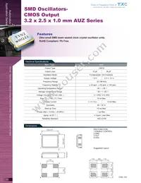 AUZ-32.768KDE-T Datasheet Cover