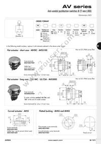 AV02820KMZQ/UL Datasheet Page 5