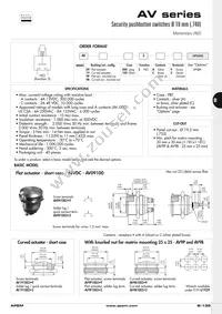 AV02820KMZQ/UL Datasheet Page 9