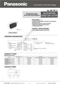 AV3215G3-A Datasheet Cover