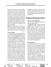 AV60C-048L-033F06-8 Datasheet Page 16