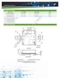 AVE450B-48S28-6L/M Datasheet Page 2