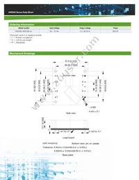 AVE600-48S12B-4L Datasheet Page 2
